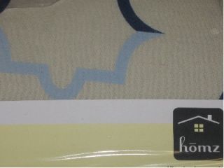 Homz Neo Shape Beige Blue Ironing Board Cover and Pad