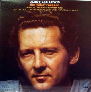 Jerry Lee Lewis The Killer Rocks on LP Vinyl SRM 1 637 VG