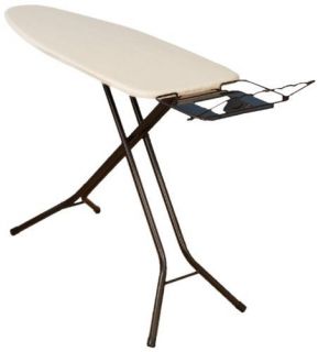 Deluxe Mega Wide Top Ironing Board Space Saving Fold Away Iron Rest