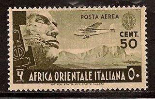 Italian East Africa 1938 Mussolini SC C2 MLH