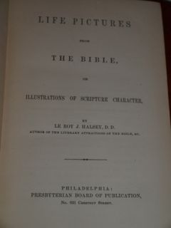 Hasley Illustrations of Character in Bible 1st Edition