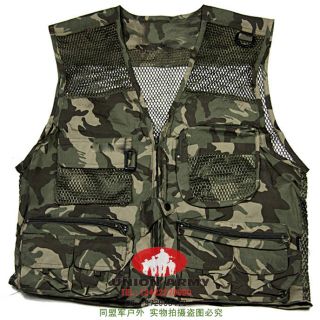Tactical Outdoor Leisure Fashion Fishing Photography Coat Vest Quick