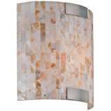 Possini Euro Mother of Pearl Mosaic Wall Sconce   #K6810  