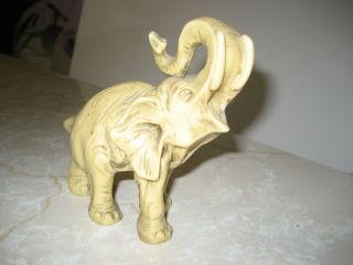 Very Nice Imitation Ivory Elephant Figurine