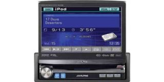 Alpine IVA D106 in CD DVD iPod Touchscreen w Remote