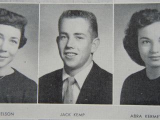 1953 Jack Kemp Herb Alpbert Larry Sherry Fairfax High School Yearbook
