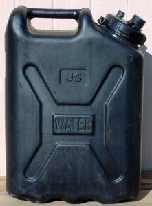 Military 5 Gallon Water Jerry Can Jeep M Series Trucks