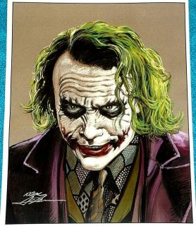 The Joker Limited Print Signed by Artist Neal Adams
