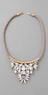 Noir Jewelry Crystal Cluster Necklace