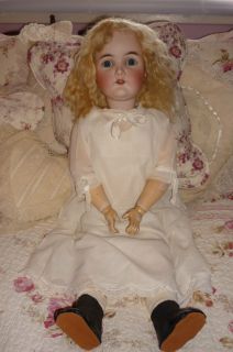 Wonderful Antique 32 Armand Marseille Queen Louise Bisque German Doll