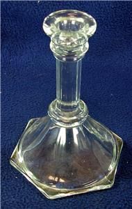 1800s Style Glass Candlestick from John Waynes McLintock