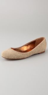 Twelfth St. by Cynthia Vincent Sage Suede Ballet Flats