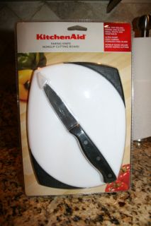   KitchenAid Pairing Knife and Non Slip Cutting Board BRAND NEW SEALED