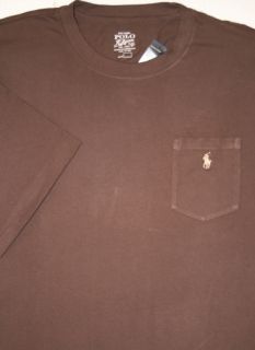 Polo Ralph Lauren Mens XLT 2XLT Chest Pocket Tshirt Tee