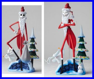 Rara Figura Jack Skellington Skeletron NATALE Santa Claus Kaiyodo