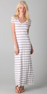 Splendid Nutmeg Stripe Maxi Dress