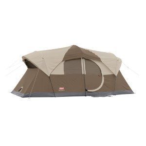 Coleman Family Sleeps 10 Person Room Dome Camping Large Tent W Rain