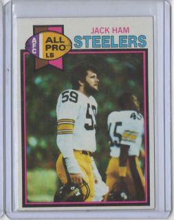 1979 Topps Jack Ham Pittsburgh Steelers 320