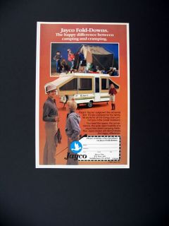 Jayco J Fold Down camper Trailer 1984 Print Ad