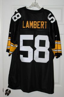 Jack Lambert Replica Throwback Jersey XXL Pittsburgh Steelers