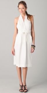 Yigal Azrouel Halter Dress with Open Back