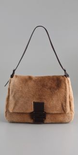 WGACA Vintage Vintage Fendi Fur Handbag