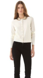 Marc by Marc Jacobs Mika Sweater with Leather Collar