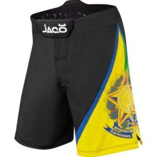 Jaco Brazil Resurgence MMA Fight Shorts Black