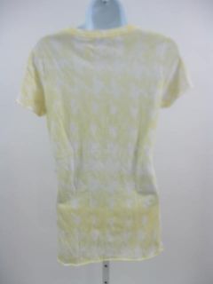 Jakes Dry Goods Yellow T Shirt Crew Neck Sz M $60
