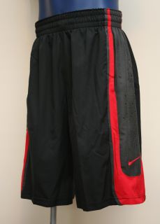 Nike Lebron James GT9 Mens Basketball Shorts Black Sport Red 439163