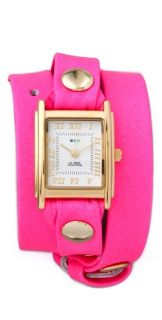La Mer Collections Neon Simple Wrap Watch