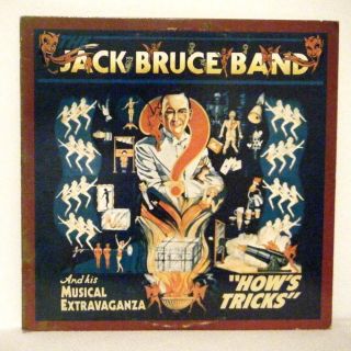 Jack Bruce Band LP Hows Tricks 1977 RSO Cream