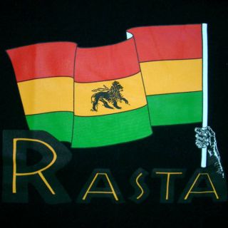 Rasta Flag New Judah Lion Roots Reggae Jah Rastafari Irie T Shirt s