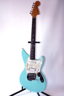 Fender Jag Stang Sweet Sonic Blue 50th Anniv Jagstang HSC Tremolo 1996