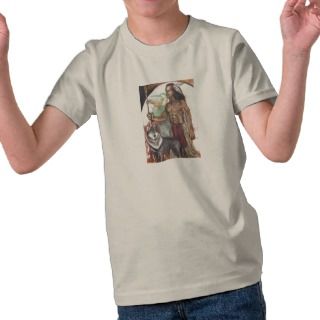 Indian & Wolf Kids Organic T Shirt 