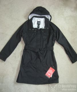 NWT The North Face Grace Trench Waterproof Rain Coat Jacket Size L TNF