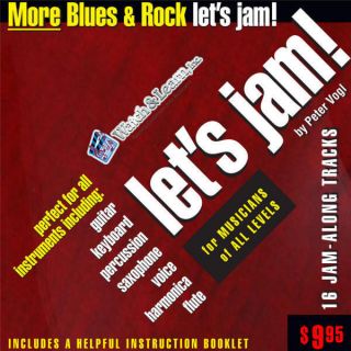 Lets Jam Play Along CD Tracks Bands More Blues Rock