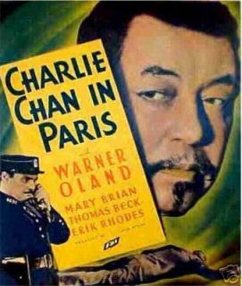Charlie Chan in Paris One Magnet