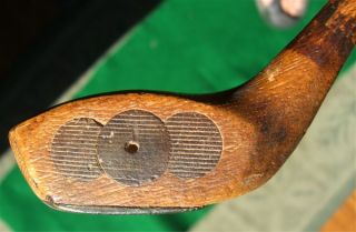  Antique Vintage Spalding Jacobus Patent Wood Shaft Golf Club