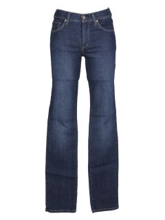 James Jeans Womens Hunter Nassau Blue High Rise Straight Jeans 27 $198