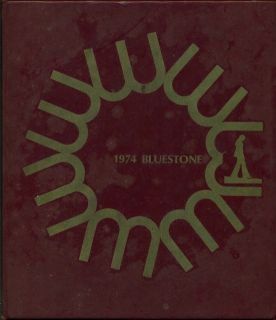 1974 James Madison University Yearbook The Bluestone Harrisonburg VA