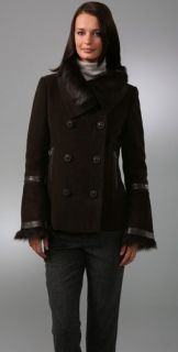 Mackage Kirstyn Shearling Wool Jacket