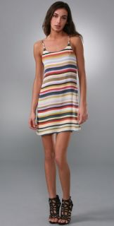 alice + olivia Striped Tank Dress