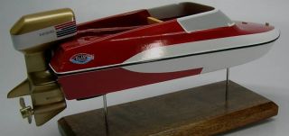 GT 150 Glastron Ski Boat James Bond 007 Wood Model XXL Planeshowcase