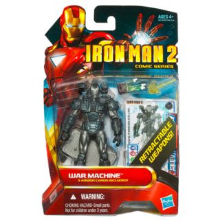 Iron Man 2 Movie Series War Machine Retractable Weapons