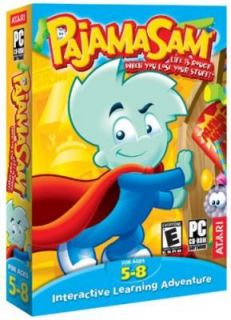 Pajama Sam 3 4 What You Eat Life Is Rough New in Box