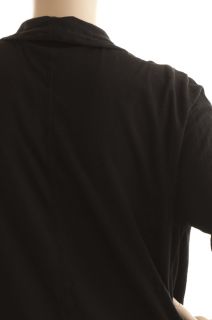 James Perse Womens Black Cotton Cardi Sweater 1 2 3 4