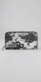L.A.M.B. Signature Lace Zip Around Wallet
