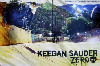 New Zero Skateboard Poster Keegan Sauder Jamie Tancowny