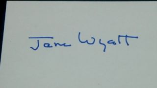 Robert Young Jane Wyatt Autographs and Great Father Knows Best Print